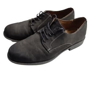 Dexter Comfort Men's Sz 8 Grey Suede Oxford Lace Up Shoes Office Dressy